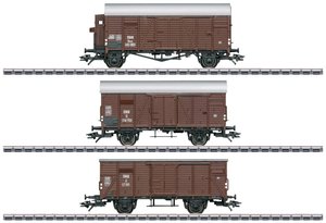 Wagon towarowy Märklin 46398 Zestaw 3 wagonów towarowych H0 dla serii 1020 ÖBB
