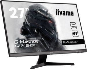 Iiyama G2745HSU-B1 Monitor  EEK E (A - G) 68.6 cm (27 cal) 1920 x 1080 px 16:9 1 ms DisplayPort, HDMI, słuchawki (jack 2,5 mm), USB 2.0 LCD (IPS)