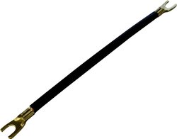 Most kablowy BKL Electronic 157367 , miedź, czarny, 1 styk 6 mm²      1 szt.