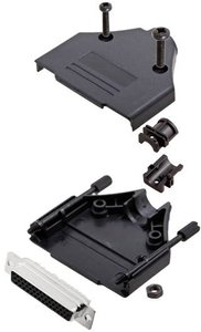 Zestaw listew żeńskich D-Sub TRU COMPONENTS TCDTPKP25HDS44K 7708460, rzędy: 3, styki: 44, 180 °, 1 szt.