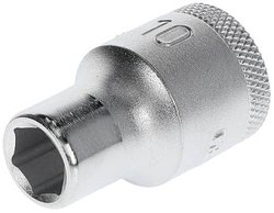 19 10 - GEDORE - nasadka 1/2'' 6-kątny 10 mm Nasadka 10 mm Gedore 19 10 6130290  1 szt.