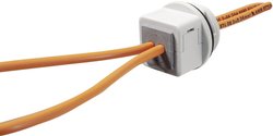 Przepust kablowy KVT Icotek, KVT 32, 45036, szary, 1 szt.