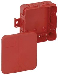 Puszka instalacyjna Spelsberg Q 12 SB-L, IP20, (D x S x W) 85 x 85 x 37 mm, czerwony, 1 szt.