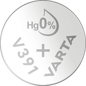 Bateria guzikowa  zawierająca tlenek srebra VARTA Electronics 391 Bateria guzikowa VARTA tlenek srebra 391, 40 mAh