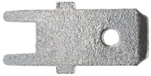 Wtyk płaski męski do lutowania Klauke 2030, 6,3 x 0,8 mm
