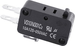 Mikroprzełącznik TRU COMPONENTS TC-MS20 TC-MS20, 1 NO, 10 A, 1 szt.