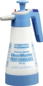 Opryskiwacz ciśnieniowy CleanMaster PERFORMANCE PF 12 - butelka z rozpylaczem 1,25 l do czyszczenia i dezynfekcji Opryskiwacz ciśnieniowy Gloria Haus und Garten CleanMaster PERFORMANCE PF 12