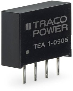 Przetwornica DC/DC, do PCB TracoPower TEA 1-0505 TEA 1-0505, 1 W, 200 mA, 1 szt.