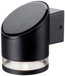 Solarna lampa ścienna V-TAC VT-1138 1 W   czarny