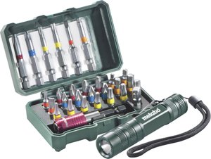 Bity Metabo  626721000 1 szt. krzyżakowy Pozidriv, krzyżakowy Phillips, płaski, wewnętrzny sześciokąt, wewnętrzny sześciokąt (TX)