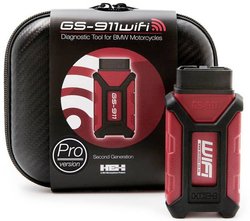 Hex przyrząd diagnostyczny dla motocykli BMW GS-911 WiFi Profi Narzędzie diagnostyczne motocykla OBD2 HEX GS-911 WiFi Profi