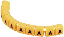 Oznacznik kablowy  TRU COMPONENTS  TC-MB1/A203 pomarańczowy 1593404 Zawartość: 10 szt.