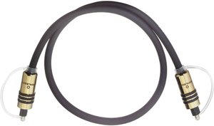 Cyfrowy kabel optyczny Hyper Profi Opto firmy Oehlbach, wtyczka TOSLINK do wtyczki TOSLINK, 1 m