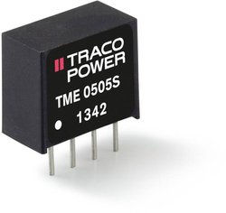Przetwornica DC/DC TME, 1 W, SIL-4 TracoPower TME 2409S In 24V/DC Out 9V/DC 110mA