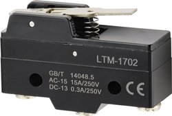Mikroprzełącznik TRU COMPONENTS TC-9201364, 1 zestyk przełączny, 1 x wł/(wł), 250 V/AC, 15 A, 1 szt.