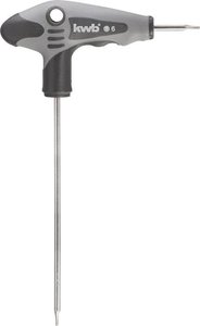Wkrętak z rękojeścią T6, 3,0 x 105 mm Wkrętak imbusowy T 6 kwb  689706