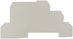 Płytki zaciskowe i przegrody Pasujący do: WDL 2.5 WAP WDL2.5 Weidmüller 1067800000-1 Zawartość: 1 szt.