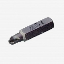 689 TS 6 - GEDORE - końcówka wkrętakowa 1/4'' czteroskrzydłowa TORQ-SET 6 mm Bit Torq Gedore 689 TS 6 1965522 C 6.3 1 szt.