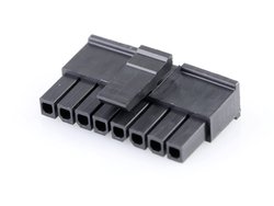 Obudowa złącza pin żeńskiego na kabel Molex MOL Power & Signal Sol. 436450800, piny: 8, 1 szt.