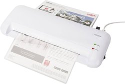 Laminator A4, 80-125 mic, nagrzewanie: Płyta Mica (Glimmer), biała Laminator ednet LAMINATOR A4 91610, DIN A4, DIN A5, DIN A6