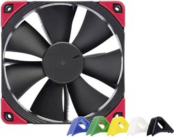 Wentylator do obudowy PC Noctua NF-F12 PWM Chromax.Black.Swap (S x W x G) 120 x 120 x 25 mm
