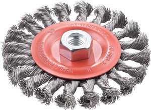 kwb AGGRESSO-FLEX® SZCZOTKA TARCZOWA, DRUT STALOWY, M 14, PLECIONY  719730 1 szt.