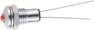 Lampka sygnalizacyjna LED TRU COMPONENTS TC-R9-103L-12-RD 1587923, 50 mcd, 6.2 mm