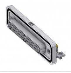 Złącze żeńskie D-Sub Deltron Connectors DTSWM37SYC/2M47UN, rzędy: 2, styki: 37, 90 °, 1 szt.