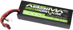 Pakiet akumulatorów (LiPo) 7.4 V 5000 mAh 50 C Absima Box Hardcase System złączy T