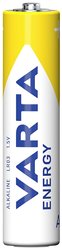 Baterie alkaliczne AAA VARTA Alkaline energy, zestaw 24 szt. Zestaw baterii alkaicznych Varta energy AAA, 24 szt.