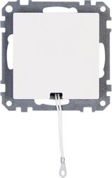 Wyłącznik pull Płytka przycisku Kopp HK 07 295829001, czysty biały