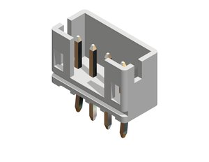 Obudowa złącza pin męskiego na PCB EDAC 140-504-415-001, wire-to-board, piny: 4, 2 A, 1 szt.
