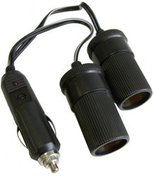 Rozdzielacz podwójny HP Autozubehör 28106 Obciążalność prądu maks.: 10 A, 12 V, 24 V