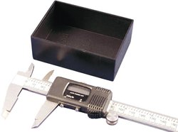 Obudowa do zalewania Hammond Electronics, ABS, czarny, (D x S x W) 30 x 30 x 20 mm, 10 szt.