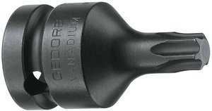 Nasadka udarowa 7.82 mm Gedore ITX K19 T45 1603124 wewnętrzny sześciokąt (TX) 1 szt.