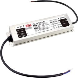 Mean Well ELG-200-12AB-3Y Sterownik LED  Stałonapięciowy 192 W 8 - 16 A 11.2 - 12.8 V/DC Funkcja ściemniania 3 w 1, Montaż w strefach zagrożonych wybuchem, Możlowość stosowania w meblach, Outdoor, Układ PFC, Ściemniacz, Regulowany, Zabezpieczenie przed pr