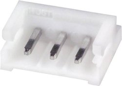 Listwa kołkowa, męska, standardowa JST S3B-EH (LF)(SN) S3B-EH (LF)(SN), wire-to-board, piny: 3, 3 A, 1 szt.