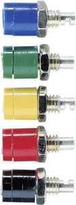 Gniazdo bananowe Schnepp BU 2400, izolowane, O 2 mm, 5 A, czarne