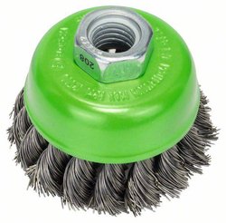 Szczotka garnkowa, nierdzewna 65 mm, 0,35 mm, 12500 U/ min, 14 Bosch Accessories N/A N/A 2608622104 1 szt.