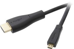 Kabel HDMI SpeaKa Professional SP-9075600, kanał powrotny audio, pozłacane styki, HDMI 4K, 0.45 m