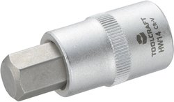 Nasadka trzpieniowa 14 mm TOOLCRAFT  816161 wewnętrzny sześciokąt 1 szt.