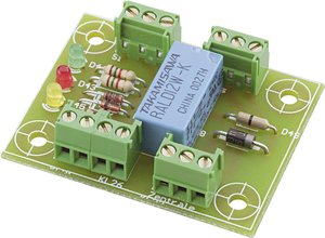 Moduł pozycji bloku z modułem kontroli aspektu sygnału Moduł kontroli sterowania, 10- 16 V DC/AC