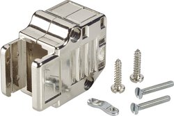 Obudowa złącza D-SUB FCI D-SUB 863093C25MLF, tworzywo sztuczne, metalizowane, 90 °, 1 szt.
