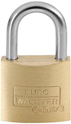 Kłódka Burg Wächter 3041 25.00 mm Zamykana na klucz   z zamkiem kluczykowym