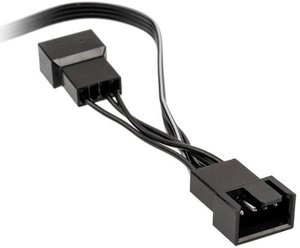 Kabel Y Kolink PGW-AC-KOL-047 [1x złącze żeńskie do wentylatora PC 4-pin - 2x złącze żeńskie do wentylatora PC 4-pin] 0.35 m