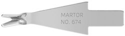 Wymienne ostrze do przycinania 674 Martor 674.50 10 szt.