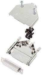 Zestaw listew żeńskich D-Sub encitech DTPK-M-25-DMS-W-K 6355-8031-13, rzędy: 2, styki: 25, 180 °, 1 szt.