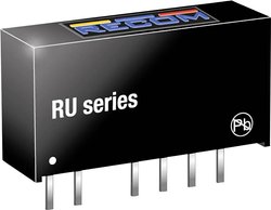 Przetwornica DC/DC, do PCB RECOM RU-050505 RU-050505, SIP-7, 1 W, 100 mA, 1 szt.