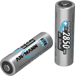Akumulatory NiMH AA Ansmann, 1.2 V, 2650 mAh, 2 szt.