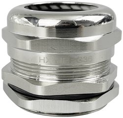 TRU COMPONENTS  Dławnica kablowa  PG36  mosiądz (niklowany) Dławnica kablowa TRU COMPONENTS TC-10305396, 1 szt.